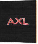 Axl Wood Print