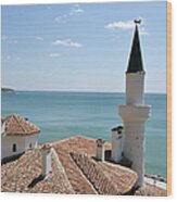 Balchik, The Palace Of Queen Marie Wood Print