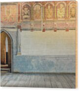 Hall Of The Bailiffs, Chateau Chillon Wood Print