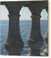 Balustrade Wood Print