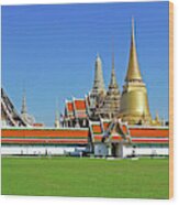 Bangkok, Thailand - Wat Phra Kaew - Temple Of The Emerald Buddha Wood Print