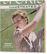 Barbara Romack, Womens Amateur Golf Champion Sports Illustrated Cover Wood Print