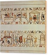 Bayeux Tapestry Wood Print