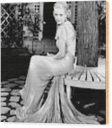 Bette Davis In Fashions Of 1934 -1934-. Wood Print