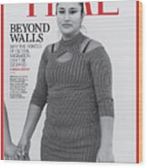 Beyond Walls Time Cover Wood Print
