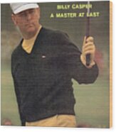 Billy Casper, 1970 Masters Sports Illustrated Cover Wood Print