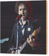 Bob Dylan Wood Print