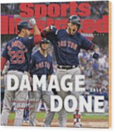 Boston Red Sox, 2018 World Series Champions Sports Illustrated Cover Wood Print