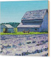 Boyer Barn Wood Print