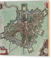 Breda Holland 1649 (atlas Van Loon) Wood Print