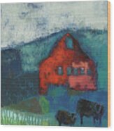 Bremen Bluff Barn Wood Print