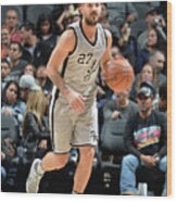 Brooklyn Nets V San Antonio Spurs Wood Print