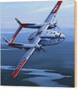 Fairchild C-119c Flying Boxcar Wood Print