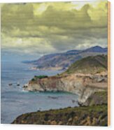 California Coast - Big Sur Wood Print