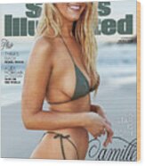 Camille Kostek Swimsuit 2019 Sports Illustrated Cover Wood Print