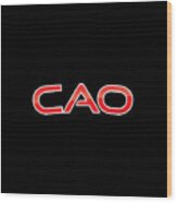 Cao Wood Print