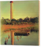 Cape May Lighthouse Wood Print