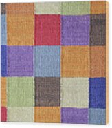 Carpet Rug In Woven Contemporary Square Wood Print