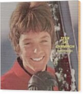 Cathy Nagel, Alpine Skiing Sports Illustrated Cover Wood Print