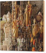 Cave Of 5000 Buddhas Wood Print