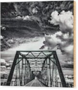 Cedar Avenue Bridge Wood Print