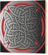 Celtic Shield Knot 4 Wood Print