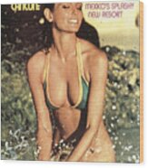Cheryl Tiegs Swimsuit 1975 Sports Illustrated Cover Wood Print
