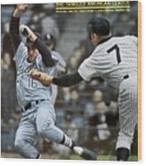 Chicago White Sox Ken Berry... Sports Illustrated Cover Wood Print