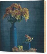 Chrysanthemum Wood Print