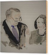 Chuck  And Nancy Wood Print