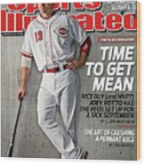Cincinnati Reds Joey Votto Sports Illustrated Cover Wood Print