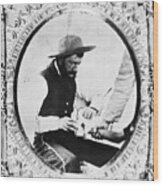Civil War Surgeon At Work Wood Print