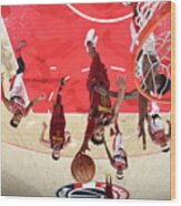Cleveland Cavaliers V Washington Wizards Wood Print