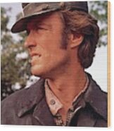 Clint Eastwood In The Beguiled -1971-. Wood Print