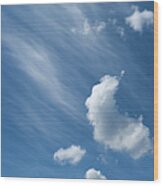 Cloudscape Image Size Xxxl Wood Print