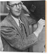 Clyde W. Tombaugh Wood Print