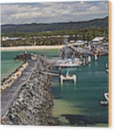 Coffs Harbour Panorama Wood Print