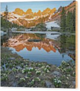 Colorado Reflection - Willow Lakes Wood Print