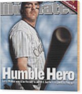 Colorado Rockies Larry Walker Sports Illustrated Cover Wood Print