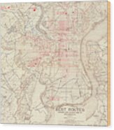 Cyclers' And Drivers' Best Routes In And Around Philadelphia Wood Print