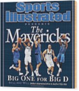 Dallas Mavericks, 2011 Nba Champions Sports Illustrated Cover Wood Print