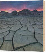 Death Valley Wood Print