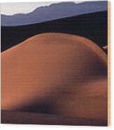 Death Valley Sands National Monument Wood Print