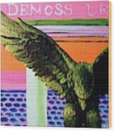 Demoss Learning Center Eagle Ii Wood Print