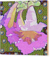 Desert Willow Wood Print