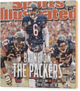 Divisional Playoffs - Seattle Seahawks V Chicago Bears Sports Illustrated Cover Wood Print