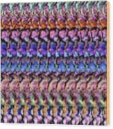 Dna Autostereogram Qualias Gut 3 Wood Print