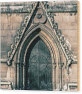 Doors To Doncaster Minster Wood Print
