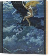 Dream Idyll A Valkyrie By Edward Robert Hughes Wood Print