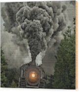 Duluth Missabe And Iron Range 332 Steam Locomotive 1 Wood Print